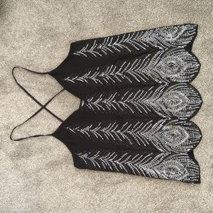 Express sequin tank